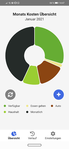 Android application Doco - Dein Ausgaben Manager screenshort