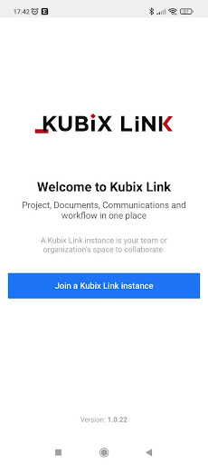 Android application Kubix Link screenshort
