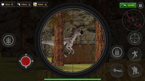 Modern Strike : Dino War Hunt Screenshot