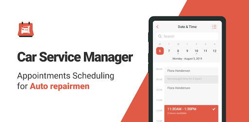 Android application Car Service Manager - Appointm screenshort