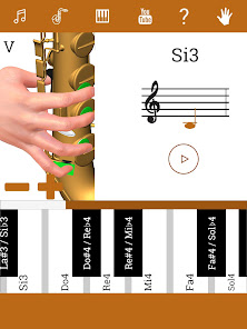 Imágen 9 3D Saxofón Notas - Como Tocar android