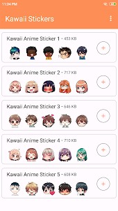 Kawaii Stickers: WASticker