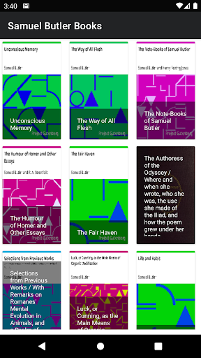 Samuel Butler Books Screen 2