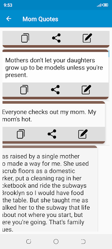 Money Quotes App Screen 2