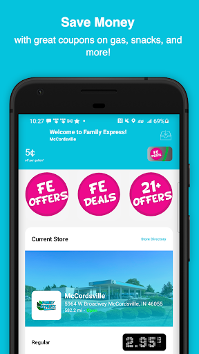 Android application Family Express screenshort