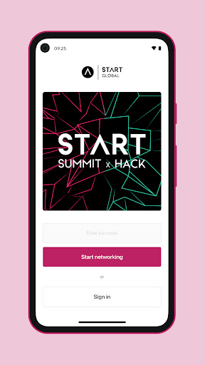 Android application START Summit screenshort