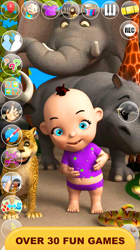Talking Baby Babsy At The Zoo Screen 3