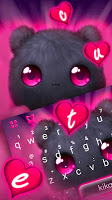 screenshot of Cute Black Cat Theme