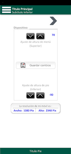 Margenes Screen 2