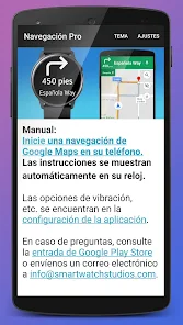 Navigation Pro Maps en Reloj Aplicaciones en Google Play
