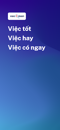 Android application Viec3mien screenshort
