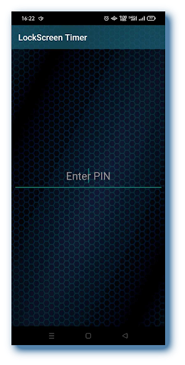 LockScreen Timer with PIN Screen 2