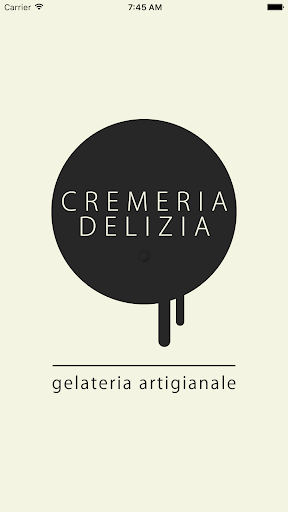 Android application Cremeria Delizia screenshort