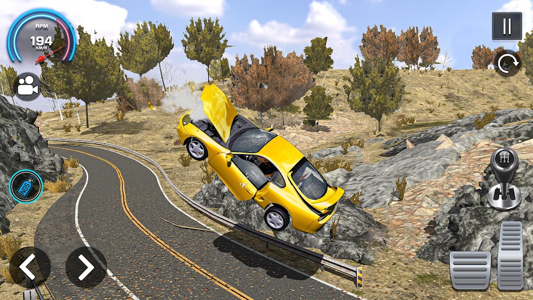 Mega Crashes - Car Crash Games 1.0 APK + Mod (Unlimited money) untuk android