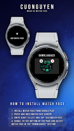 Watch face CNW-42 screenshot 11