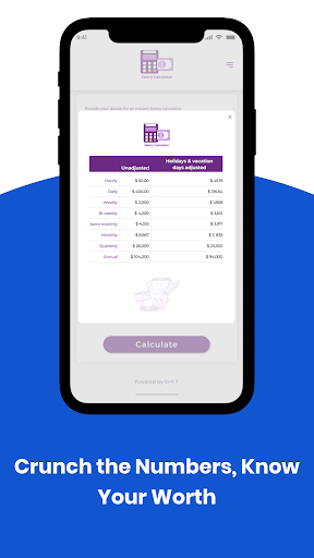 Salary Calculator ekran görüntüsü