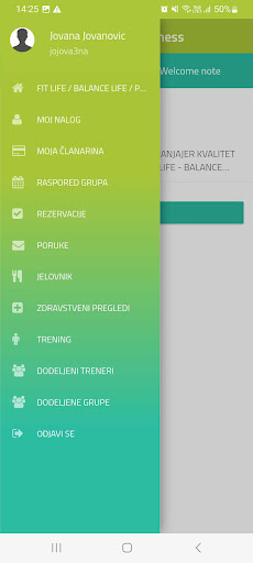 Fit Life - Personal fitness Screen 3