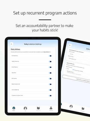 Screenshot of 12 Steps: Addiction Recovery