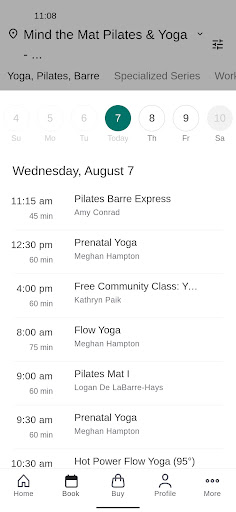Mind the Mat Pilates & Yoga Screen 2