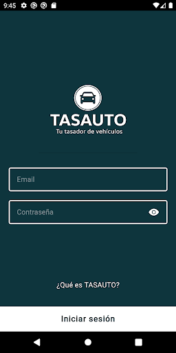 Android application TASAUTO screenshort