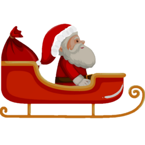 Santa Slides to Town logo