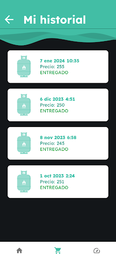 Android application PIDE GAS screenshort