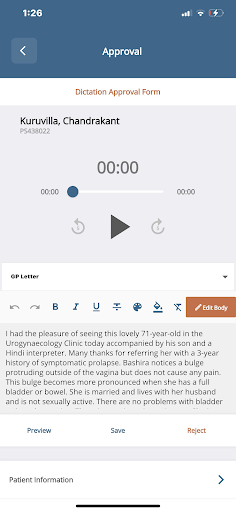 Android application Prescribe v11 Mobile screenshort