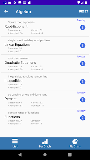 Math for ACT ® Lite Screen 2