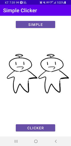 Android application Simple Clicker screenshort