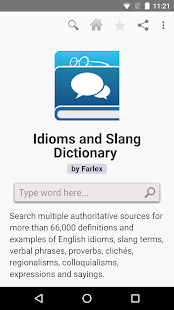 Idioms and Slang Dictionary