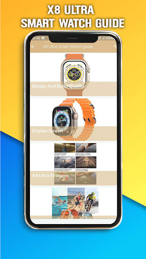 X8 Ultra Smart Watch guide Screen 3