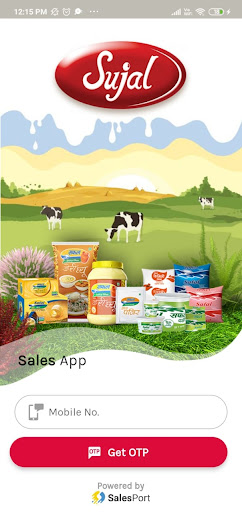 Android application Sujal Sales App screenshort