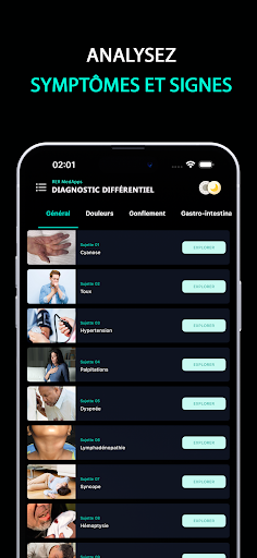Aperçu de l'application