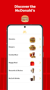 McDonald's Offers and Delivery Screenshot