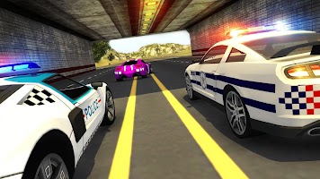 Police Car vs Gangster Escape