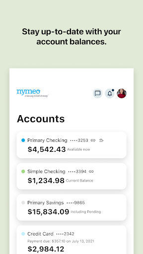 My Nymeo Mobile Screen 3