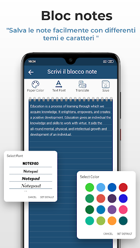 Anteprima dell'app