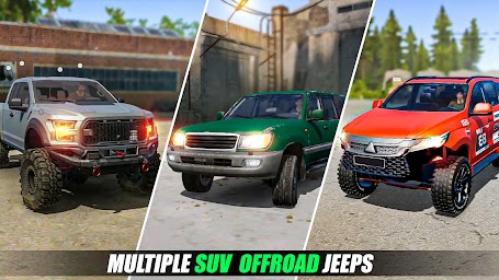 SUV OffRoad Jeep Driving Games