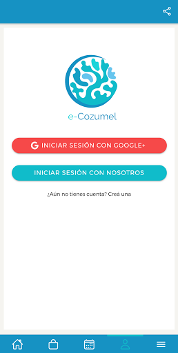 Android application e-cozumel screenshort