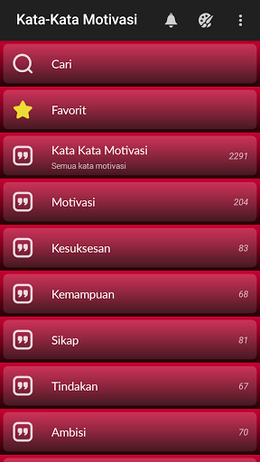 Android application Motivational Quotes screenshort