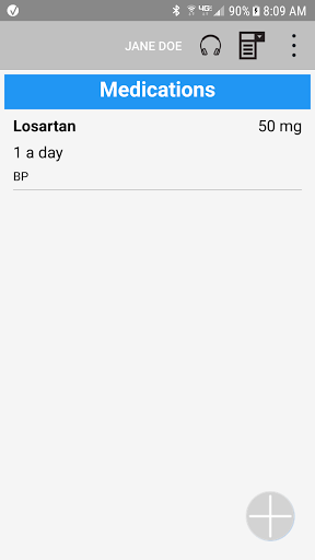 Senior Medical Record