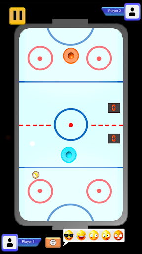 Android application Air Hockey 3D Online screenshort