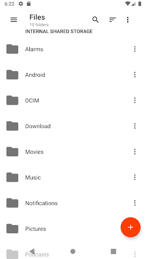 Android application File Explorer FTP Server screenshort