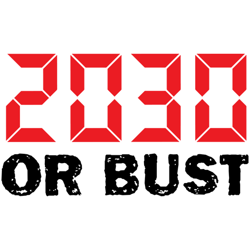2030 Or Bust logo