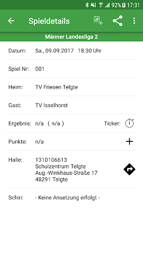 TV Friesen Telgte Handball Screen 3