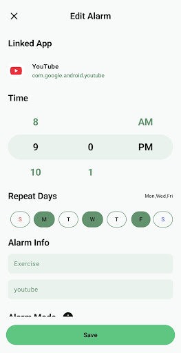 AppLink Alarm