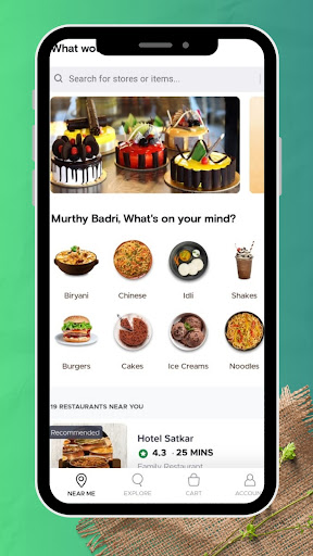 Marso Food & Grocery Delivery Screen 3