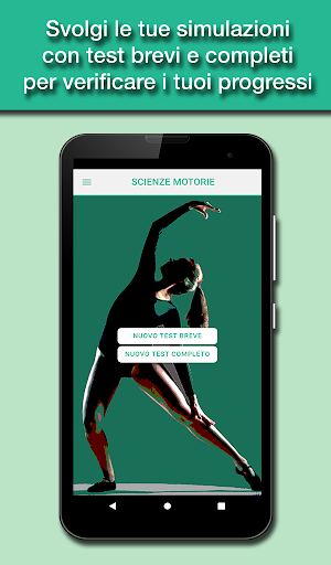 Android application Hoepli Test Scienze motorie screenshort