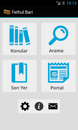 Android application Fethul Bari Türkçe screenshort