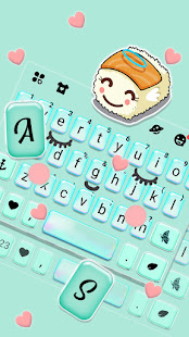 Cute Sweet Face Keyboard Theme 7.2.0_0321 APK screenshots 2